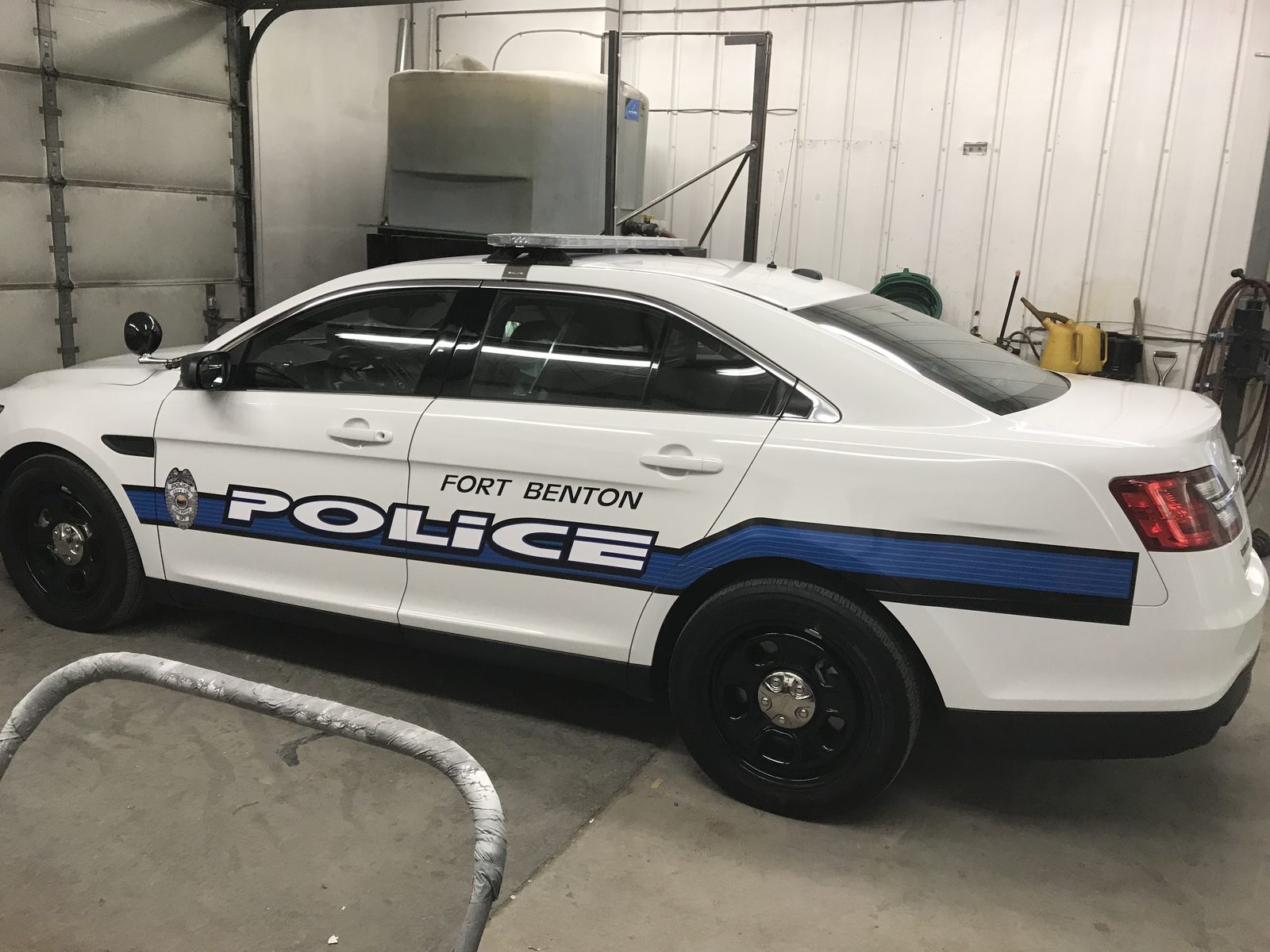 Fort Benton Police patrol car graphics